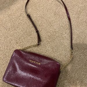Michael Kors Crossbody - Maroon